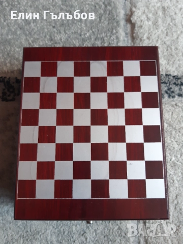  СЕТ - комплект за шах и вино (аксесоар) , снимка 4 - Шах и табла - 52233834