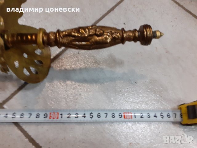 Стара красива шпага,рапира,сабя,острие,ятаган, снимка 6 - Други - 39440734
