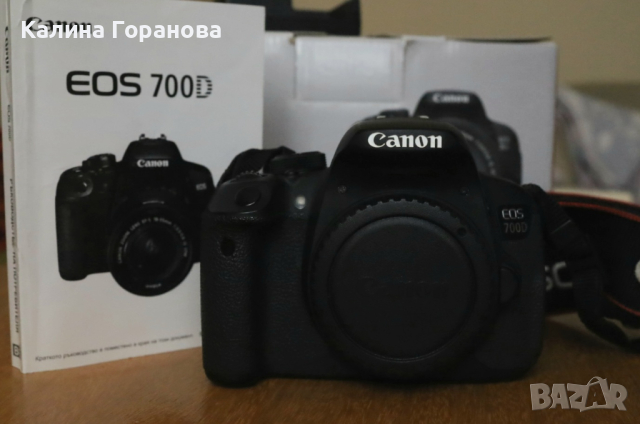 Фотоапарат Canon EOS 700D, снимка 3 - Фотоапарати - 44555074