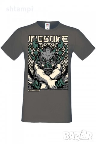 Мъжка тениска Demon Slayer Hashibira Inosuke,Анимация,игра,Празник,Повод,, снимка 8 - Тениски - 38075490