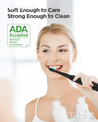 Ултразвукова ел.четка за зъби Fairywill D7, снимка 17 - Маши за коса - 48544836