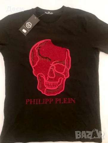 Мъжка тениска Philipp Plein, 100% памук, размер M. 