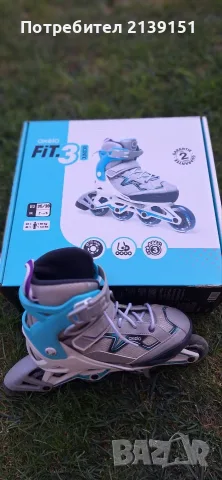 Ролери Oxelo Fit 3 Junior размер 35-38, снимка 3 - Ролери, кънки - 56415761