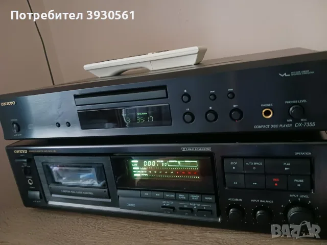 Сет onkyo deck cd player remote control, снимка 12 - Декове - 56041697