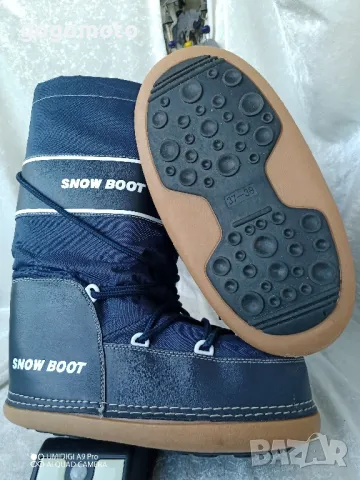 АПРЕСКИ, КАТО НОВИ водоустойчиви ТОПЛИ УНИСЕКС АПРЕСКИ  Снегоходки 37 - 38,MOON BOOT®, SNOW BOOT®, снимка 9 - Дамски апрески - 39232169