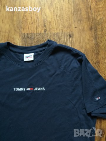 Tommy Hilfiger T-Shirt blue - страхотна дамска тениска, снимка 2 - Тениски - 40738624
