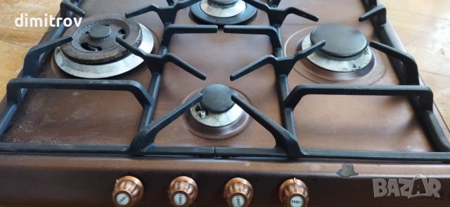 SMEG- газов кутлон за вграждане, снимка 2 - Котлони - 42471674