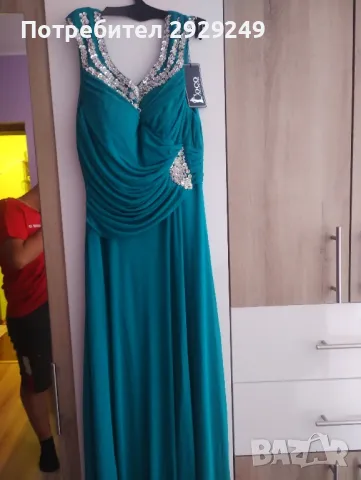 дамска официална дълга рокля , снимка 6 - Рокли - 48252221