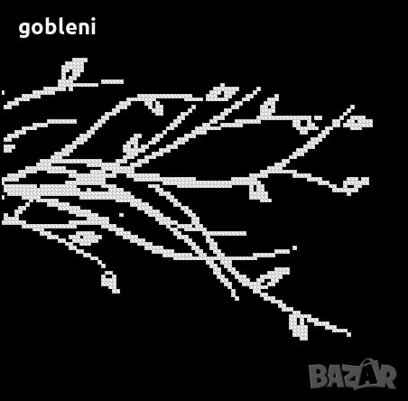 гоблен-триптих "ПОВЕЙ"- Д46; шев 1:4; размери /40*80/ см.; 2 цвята; 48 лв., снимка 4 - Гоблени - 35578078