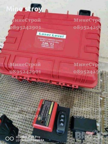 4D ЛАЗЕРЕН НИВЕЛИР Хилти с 16 линии 4 точков Зелен Лазер HILTI 2022, снимка 7 - Измервателни инструменти - 39759582