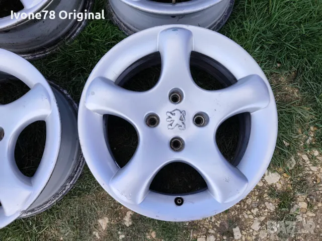 ПРОМО Алуминиеви Джанти за Peugeot Citroen 4x108 15 цола.Отлично състояние., снимка 2 - Гуми и джанти - 50244065