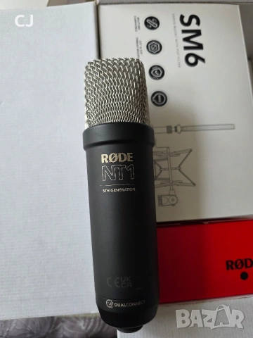 Rode NT1 5gen black edition+interface, снимка 5 - Микрофони - 53974959