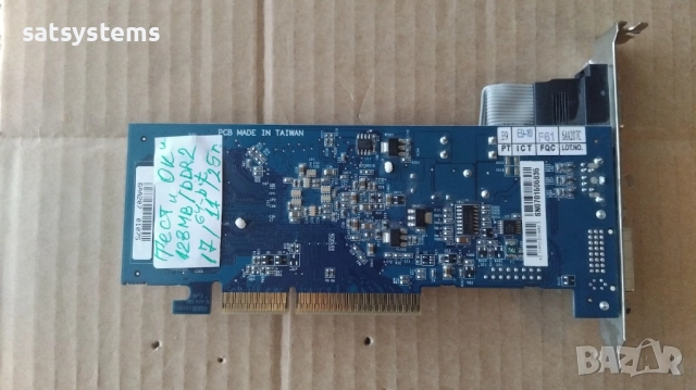 Видео карта ATi Radeon Gigabyte R9550 128MB GDDR2 64bit AGP, снимка 9 - Видеокарти - 34033571