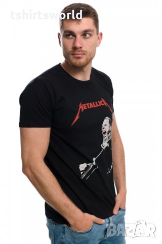Нова мъжка тениска с дигитален печат на музикалната група METALLICA, снимка 5 - Тениски - 29050893