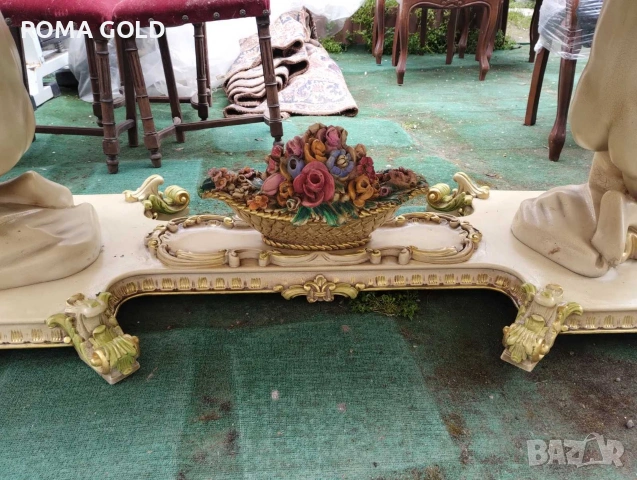 Италианска барокова маса, снимка 3 - Маси - 54201868