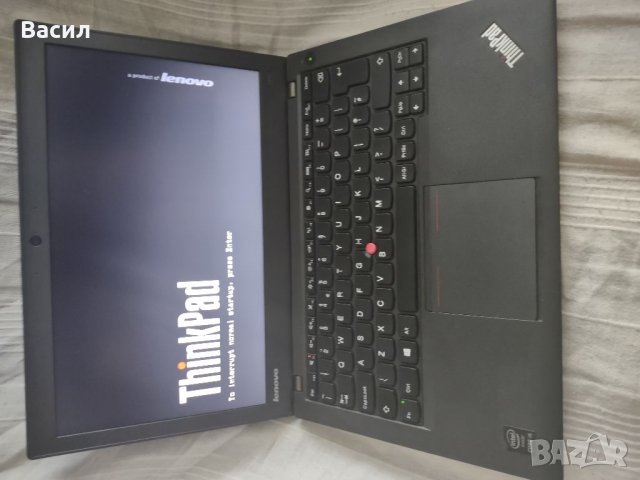 Лаптоп LENOVO X240 8GB 128GB i5-4Gen 1.7Ghz  в отлично състояние , снимка 2 - Лаптопи за работа - 37674297
