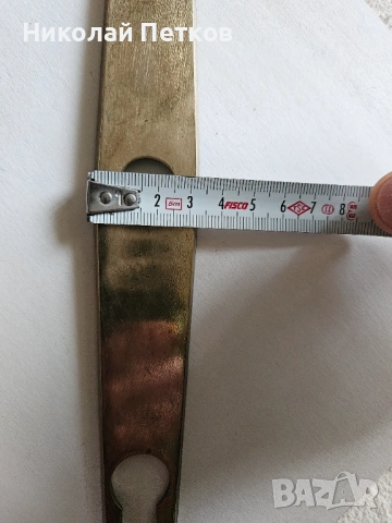 Месингови дръжки за секретна брава, снимка 6 - Други - 54164430