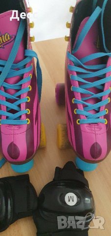 Кънки за момиче, снимка 6 - Ролери, кънки - 29341523