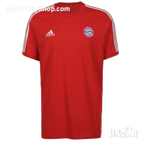 Мъжка тениска Adidas Fc Bayern Dna 3-Stripes Hf1361