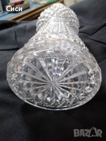 Кристална графа за ракия и др, снимка 2 - Други - 37611616