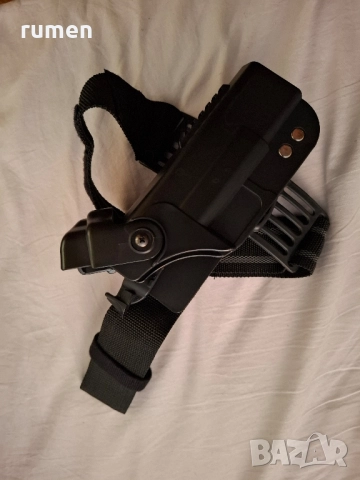 Тактически кобур за Глок 17, снимка 6 - Оборудване и аксесоари за оръжия - 52171547