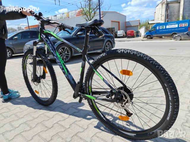 PA Велосипед 29" APOLON черен/зелен, снимка 9 - Велосипеди - 54277056