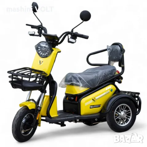 Електрическа триколка Volt Electric PUDDING PRO 1800W, снимка 16 - Мотоциклети и мототехника - 46103444