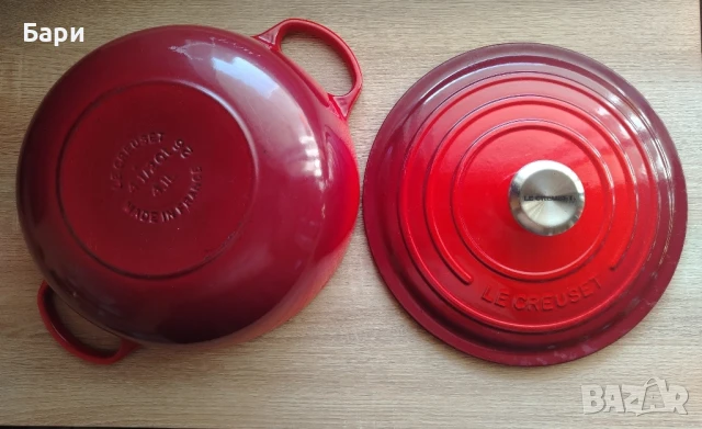 Le Creuset френска чугунена тенджера с капак 4,1 л, снимка 4 - Съдове за готвене - 50693479