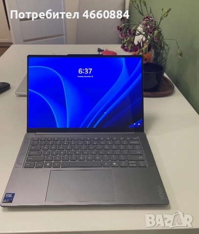 Лаптоп Lenovo Yoga Pro 7 14IAH10 intel core ultra 7 255H 32GB ram 1TB ssd intel arc 140T Windows 11 