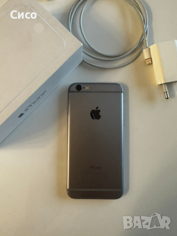 iPhone 6 - 64GB, зарядно с кабел и оригиналната кутия , снимка 9 - Apple iPhone - 44688251