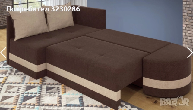 СПЕШНО 300 евро Разтегателен ъглов диван , снимка 3 - Дивани и мека мебел - 52980777