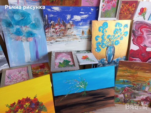 Авторски картини цени от 40 до 70лв, снимка 9 - Декорация за дома - 40769631
