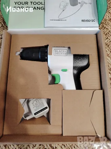 Акумулаторен винтоверт Black & Decker, снимка 4 - Винтоверти - 50418962