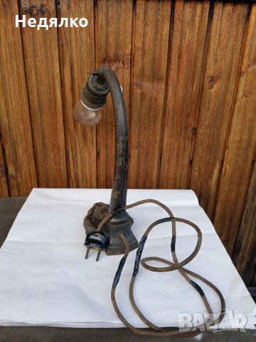 Стара австрийска настолна лампа,1900г,работеща, снимка 12 - Антикварни и старинни предмети - 35204139