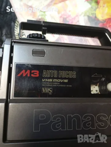 Видео камера Panasonic M3 VHS Movie употребявана, винтидж за колекционери, снимка 2 - Фотоапарати - 53142027