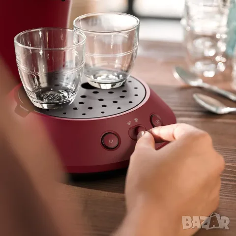 Кафемашина за дози Philips Senseo Original Plus, червена, снимка 3 - Кафемашини - 56539714