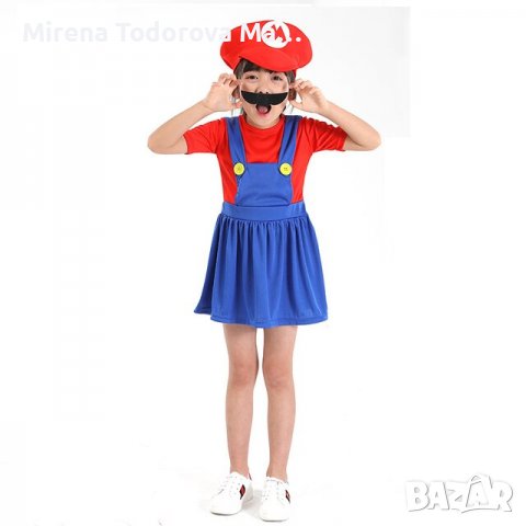  Косплей костюм Супер Марио Super Mariо
