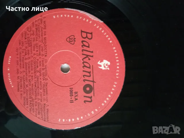 Грамофонна плоча-1лв, снимка 2 - Грамофонни плочи - 49195894