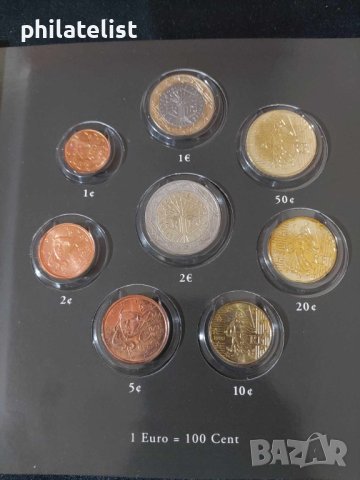 Комплектен сет Франция от 5 Ct. до 10 Fr и Евро Серия 1999 от 1 цент до 2 евро, снимка 2 - Нумизматика и бонистика - 44328061