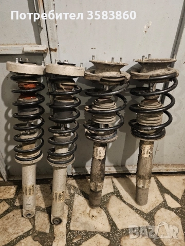 предни и задни амортисьори за бмв е60 2009г., снимка 2 - Части - 52655407