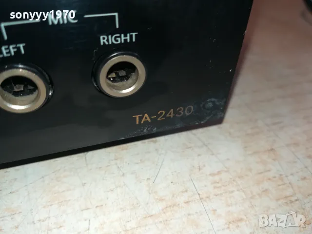 ONKYO TA-2430 DECK WITH ACCUBIAS-MADE IN JAPAN-ВНОС SWISS 0203251726LNWC, снимка 14 - Декове - 49336591
