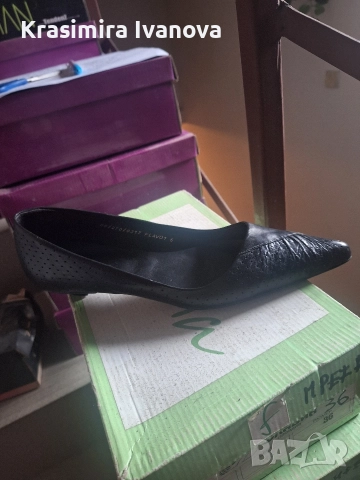 нови обувки естествена кожа , снимка 2 - Дамски ежедневни обувки - 52814569