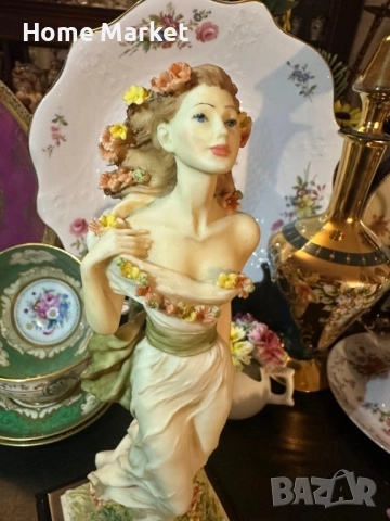 TTORIO TESSARO  ITALY  1991 “Лятна Роза” изключителна красота в стил Art Deco лимитирана серия , снимка 3 - Антикварни и старинни предмети - 52771256