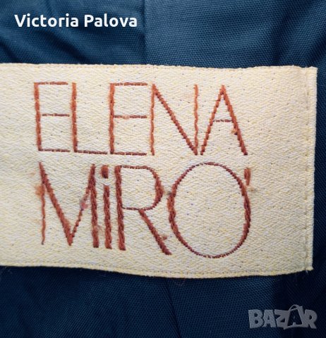 🇮🇹 Модерно дизайнерско палто ELENA MIRO Италия, снимка 13 - Палта, манта - 27666675