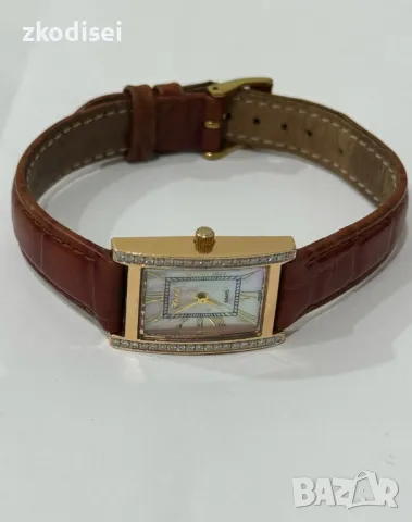 Златен часовник с брилянти 6,75гр. 14кр. проба:585 с 38 брилянта, снимка 3 - Дамски - 47850406