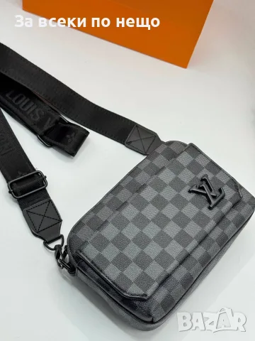 Louis Vuitton Луксозна Мъжка Чанта С Дълга Дръжка За През Рамо Луис Витон - 7 Цвята Код SEM-639, снимка 6 - Чанти - 55908031