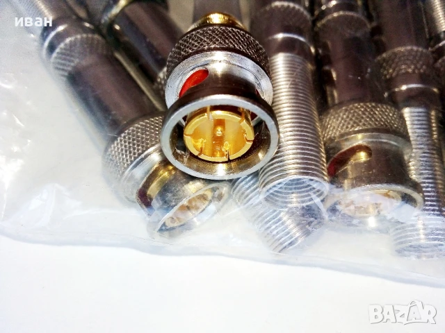 BNC конектори нови,налични 21 броя, снимка 5 - Други - 51319649