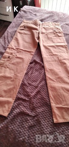 Светло кафяв летен панталон