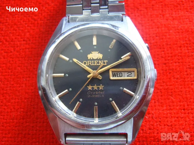 Orient Crystal 3 Stars Automatic Japan  мъжки ръчен часовник