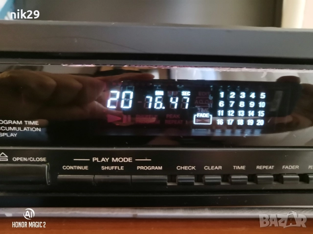 SONY CDP 297 , снимка 3 - Аудиосистеми - 52621107